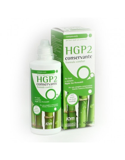 HGP2 - Conservateur pour lentilles de contact rigides perméables aux gaz