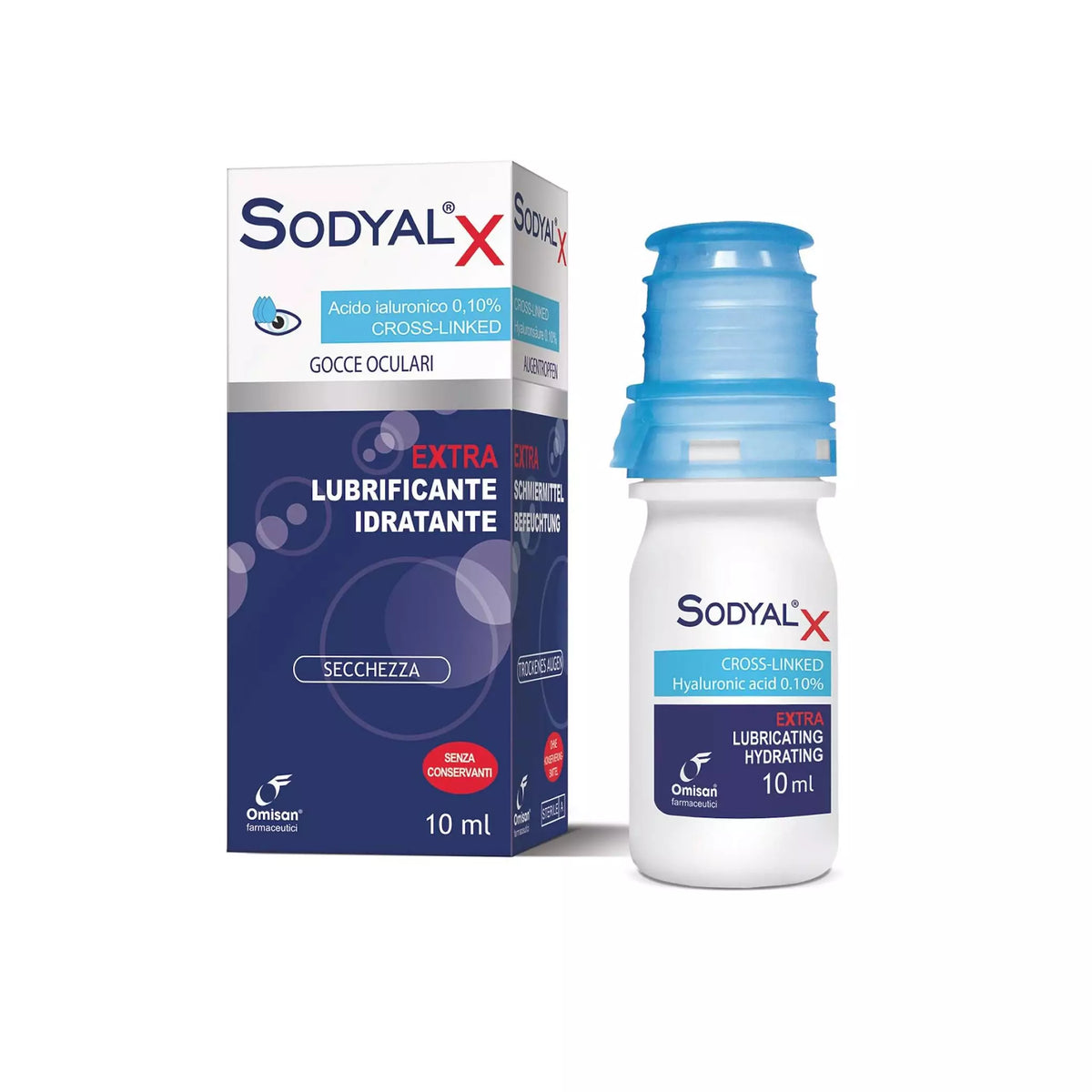 Sodyal X Extra Lubricating Eye Drops