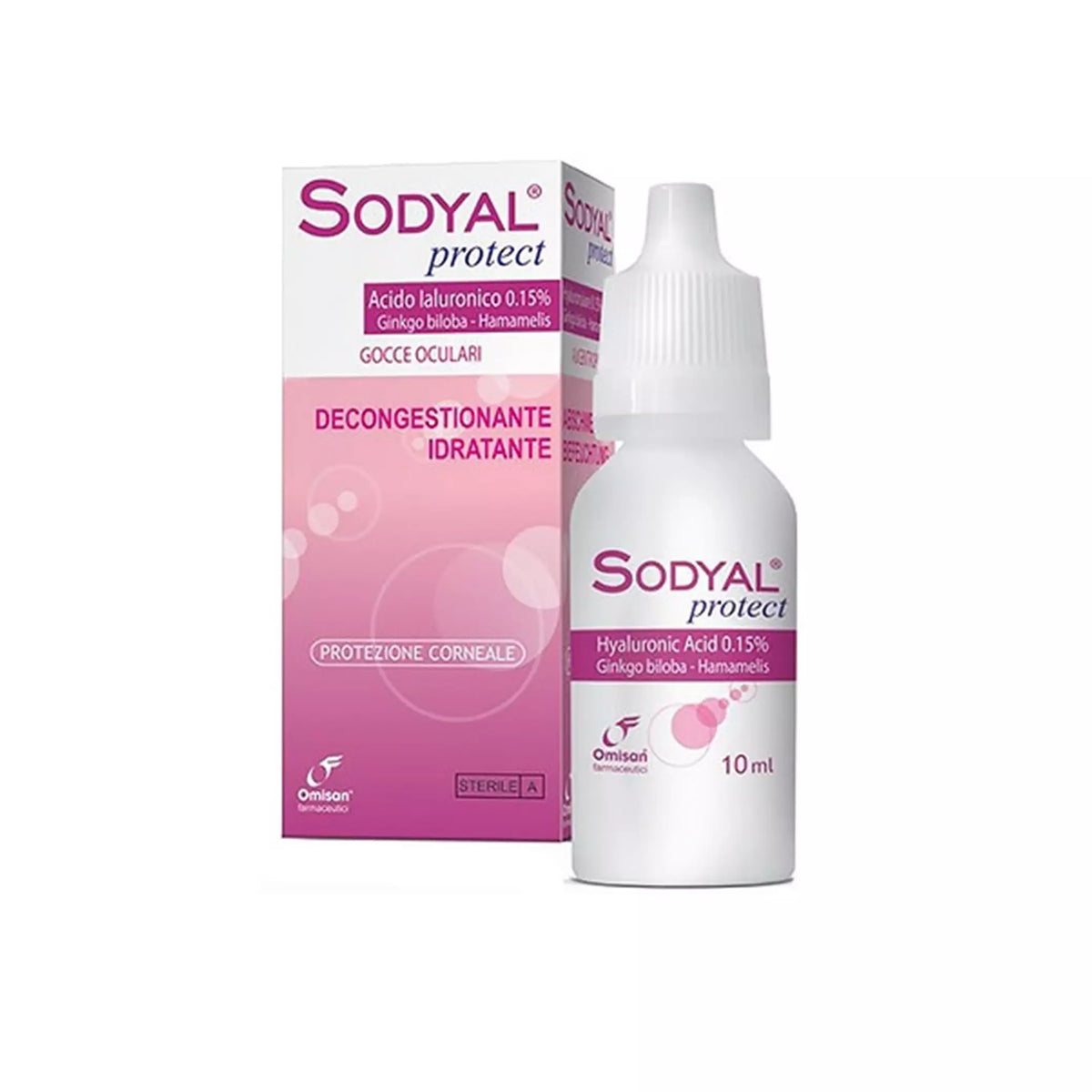 Sodyal Protect Decongestant Eye Drops