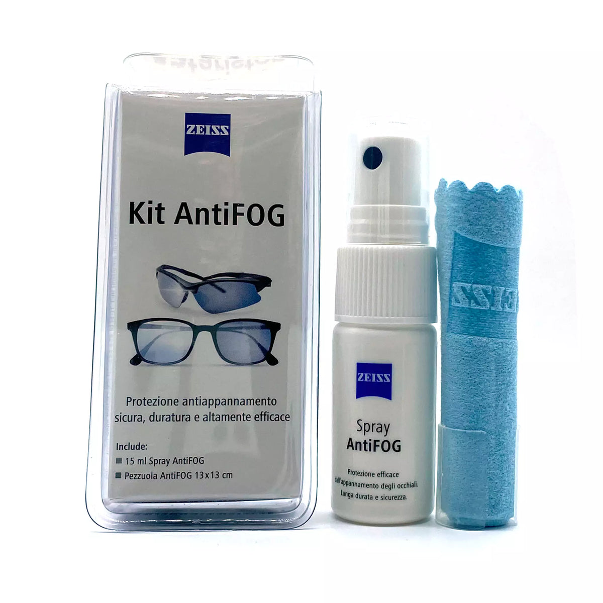 Zeiss AntiFOG Kit - Solution antibuée pour verres ophtalmiques
